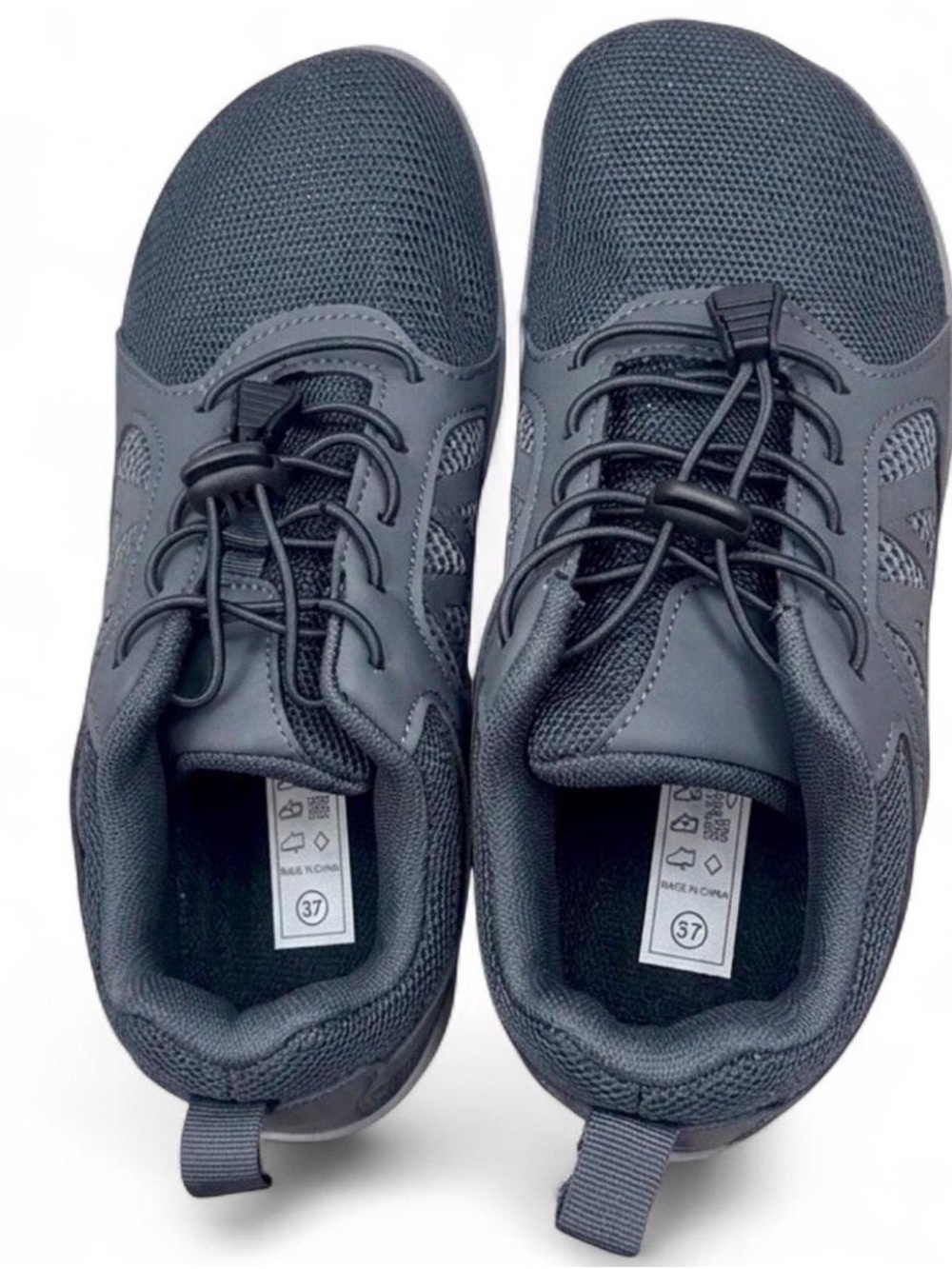 Women's Gray Athletic Lace-Lock Water Shoes